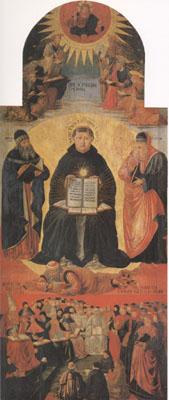 Benozzo Gozzoli The Triumph of st Thomas Aquinas (mk05) France oil painting art